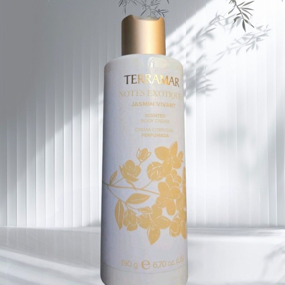 Terramar Notes Exotiques Jasmin Vivant Scented Body Cream Moisturizer 190g